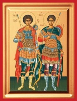 Ο ΆΓΙΟΣ ΓΕΏΡΓΙΟΣ ΚΑΙ Ο ΆΓΙΟΣ ΔΗΜΉΤΡΙΟΣ